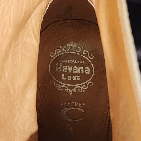 Excellent US8.5Jeffrey Campbell Platform LaceUp Boot LITA Greenish Khaki - Picture 6 of 13